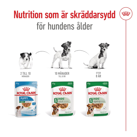 Royal Canin Mini Ageing Gravy Våtfoder för Hund 1,02 kg