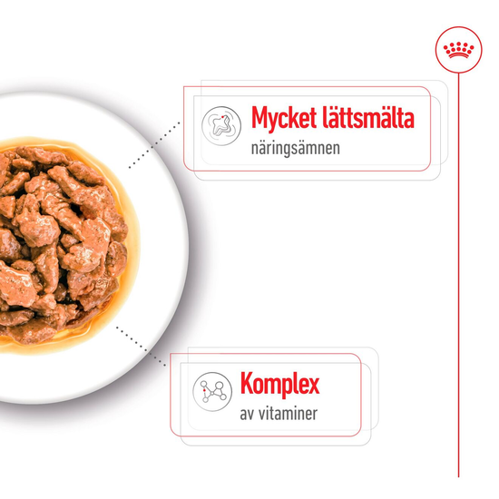Royal Canin Mini Adult Gravy Våtfoder för Hund 1,02 kg