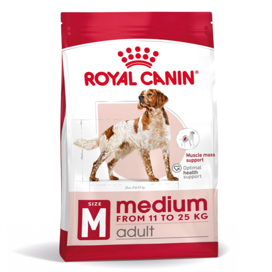 Royal Canin Medium Adult Torrfoder för Hund 15 kg