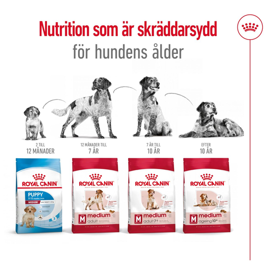 Royal Canin Medium Adult Torrfoder för Hund 15 kg