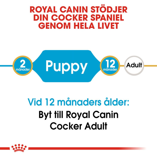 Royal Canin Cocker Puppy Torrfoder för Hundvalp 3 kg
