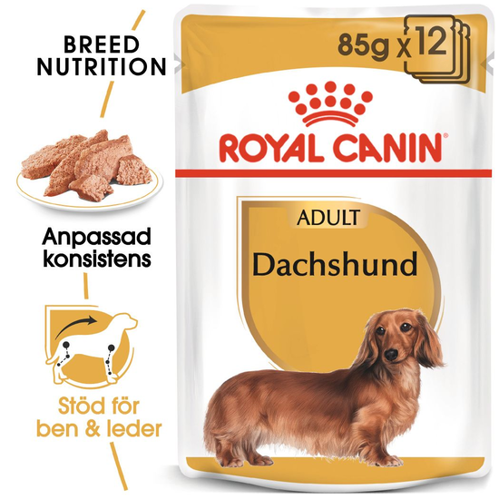 Royal Canin Dachshund Adult Loaf Våtfoder för Hund 1,02 kg
