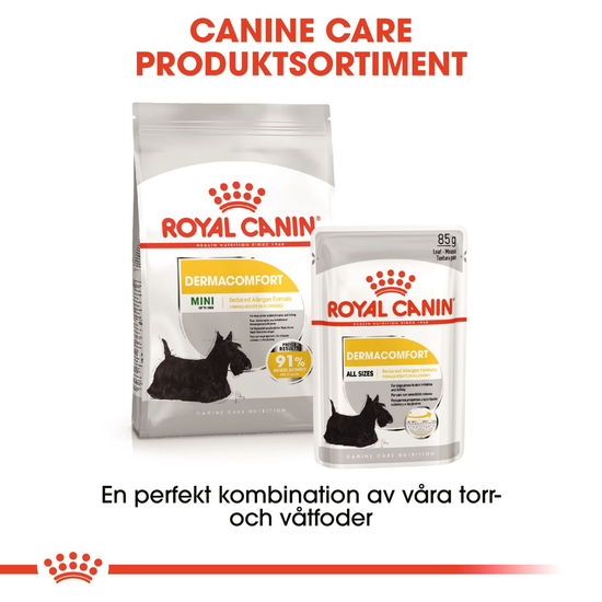 Royal Canin Dermacomfort Mini Adult Torrfoder för Hund 3 kg