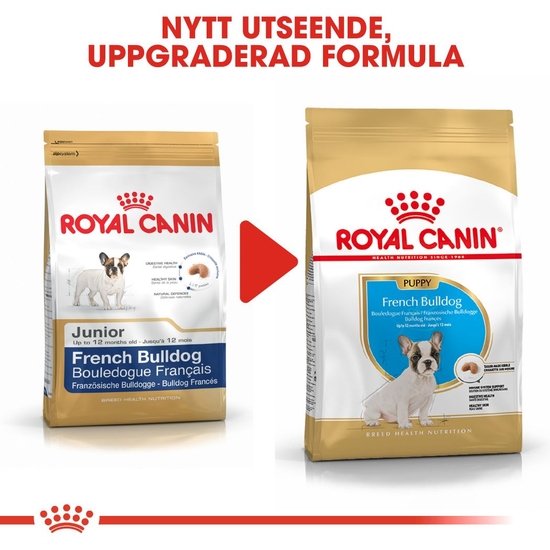 Royal Canin French Bulldog Puppy Torrfoder för Hundvalp 3 kg