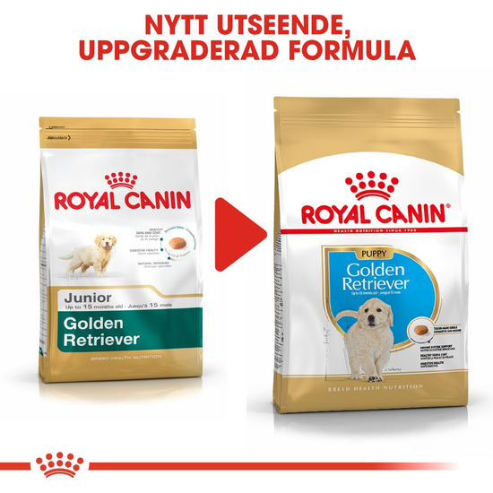 Royal Canin Golden Retriever Puppy Torrfoder för Hundvalp 12 kg