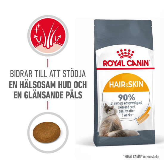 Royal Canin Hair & Skin Care Adult Torrfoder för Katt 4 kg