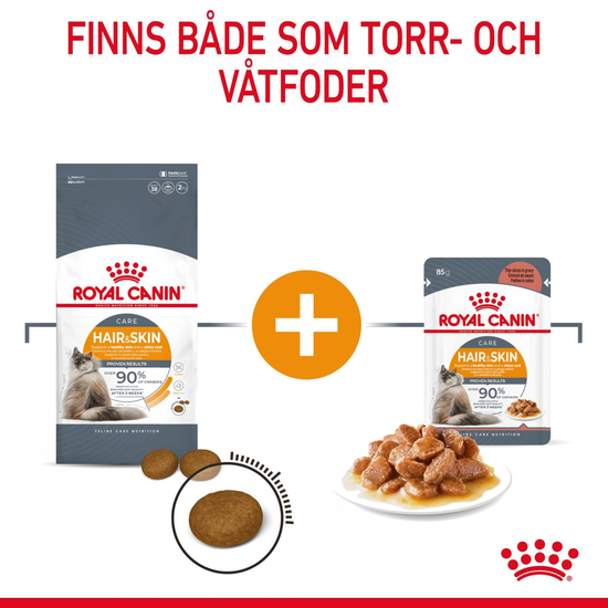 Royal Canin Hair & Skin Care Gravy Adult Våtfoder för Katt 1,02 kg
