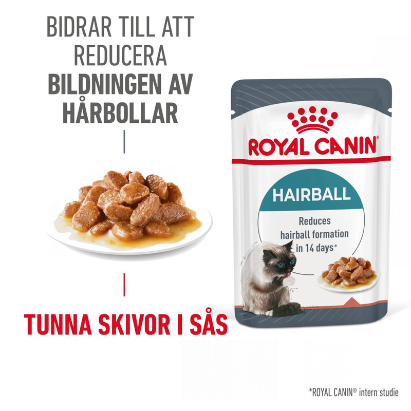 4 för 3 | Royal Canin Hairball Care Gravy Adult Våtfoder för Katt 1,02 kg