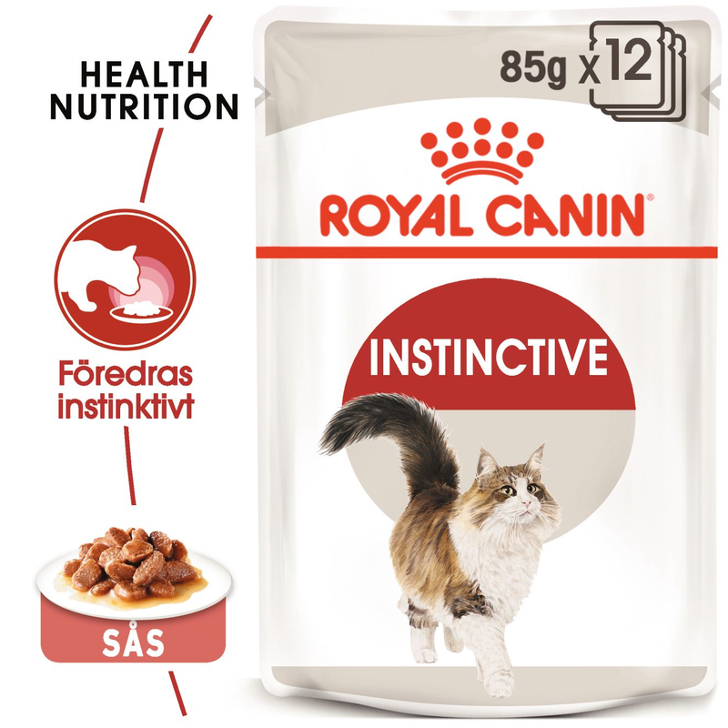 4 för 3 | Royal Canin Instinctive Gravy Adult Våtfoder för Katt 1,02 kg