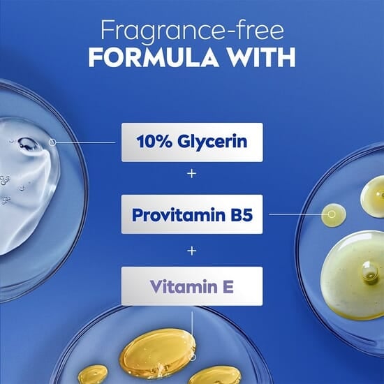 NIVEA Body Lotion Repair & Care Fragrance Free 400 ml