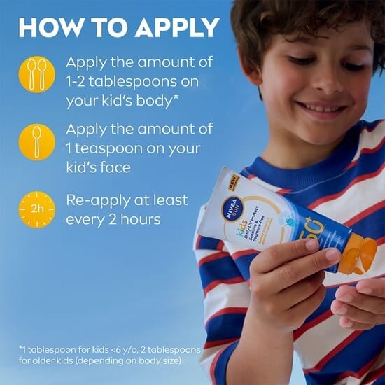 NIVEA SUN Solskydd Kids Daily UV Protect SPF50+ 100ml