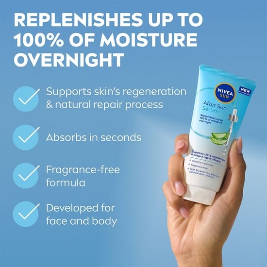 NIVEA SUN After Sun Serum Face & Body 100 ml