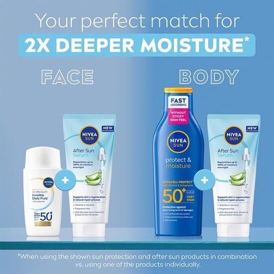 NIVEA SUN After Sun Serum Face & Body 100 ml