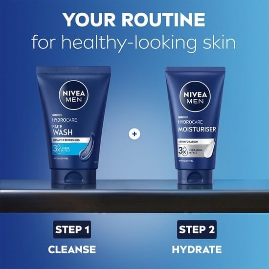 NIVEA MEN Protect & Care Deep Cleaning Face Wash 100 ml