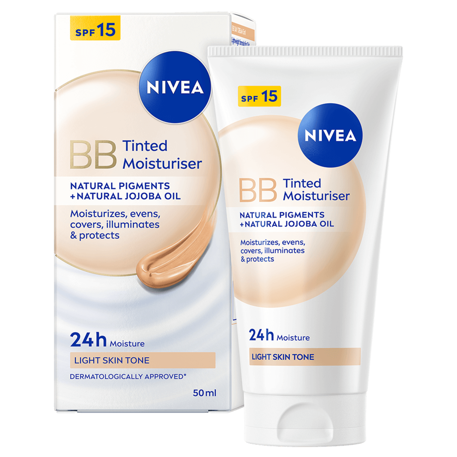 Alternativ bild 1 för NIVEA Tinted Day Cream Light 50 ml