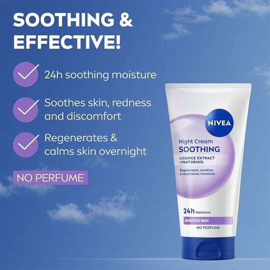 NIVEA Nattkräm Soothing Night Cream 50 ml