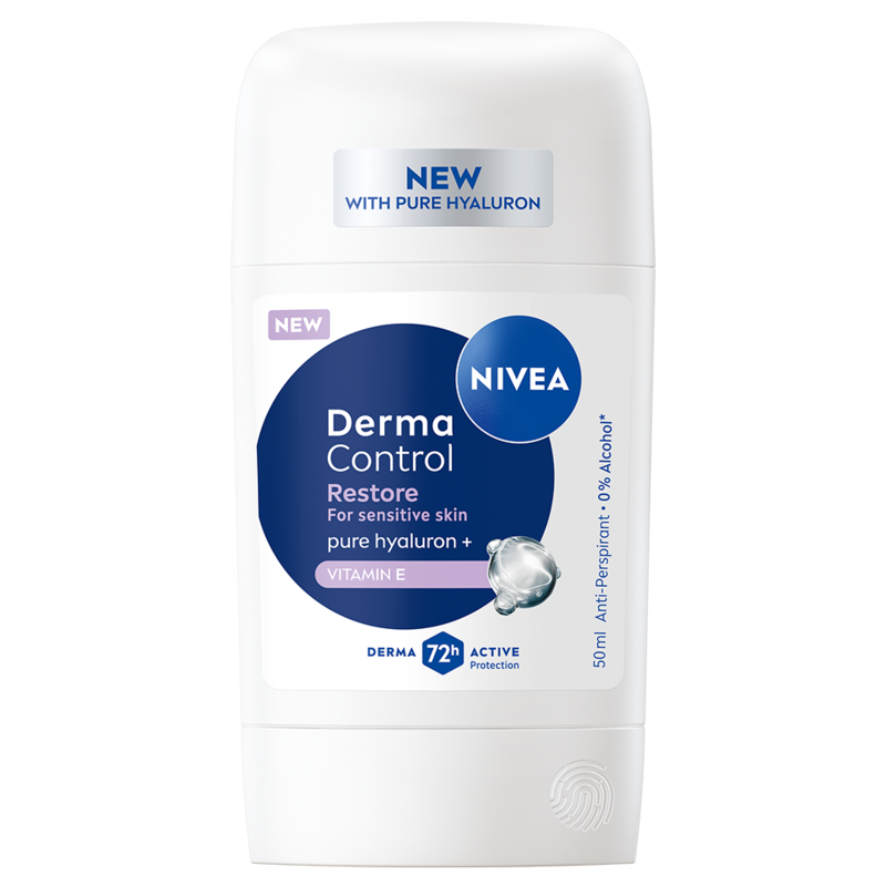 NIVEA Antiperspirant Deo Stick Derma Control Restore Sensitive 50 ml