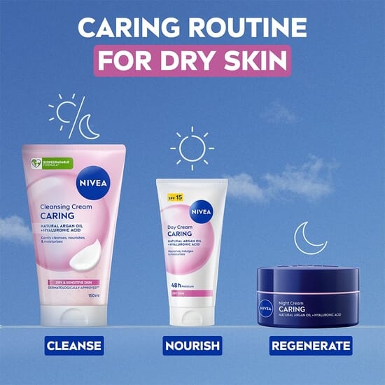 NIVEA Caring Cleansing Cream 150 ml