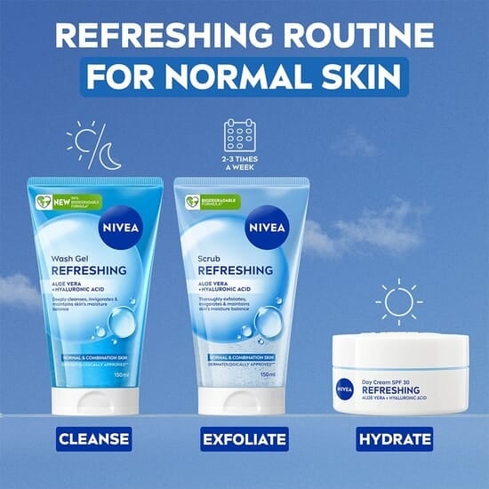 NIVEA Peeling Refreshing Exfoliating Scrub 150 ml