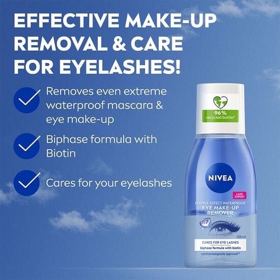 NIVEA Double Effect Eye Make-up Remover 125 ml