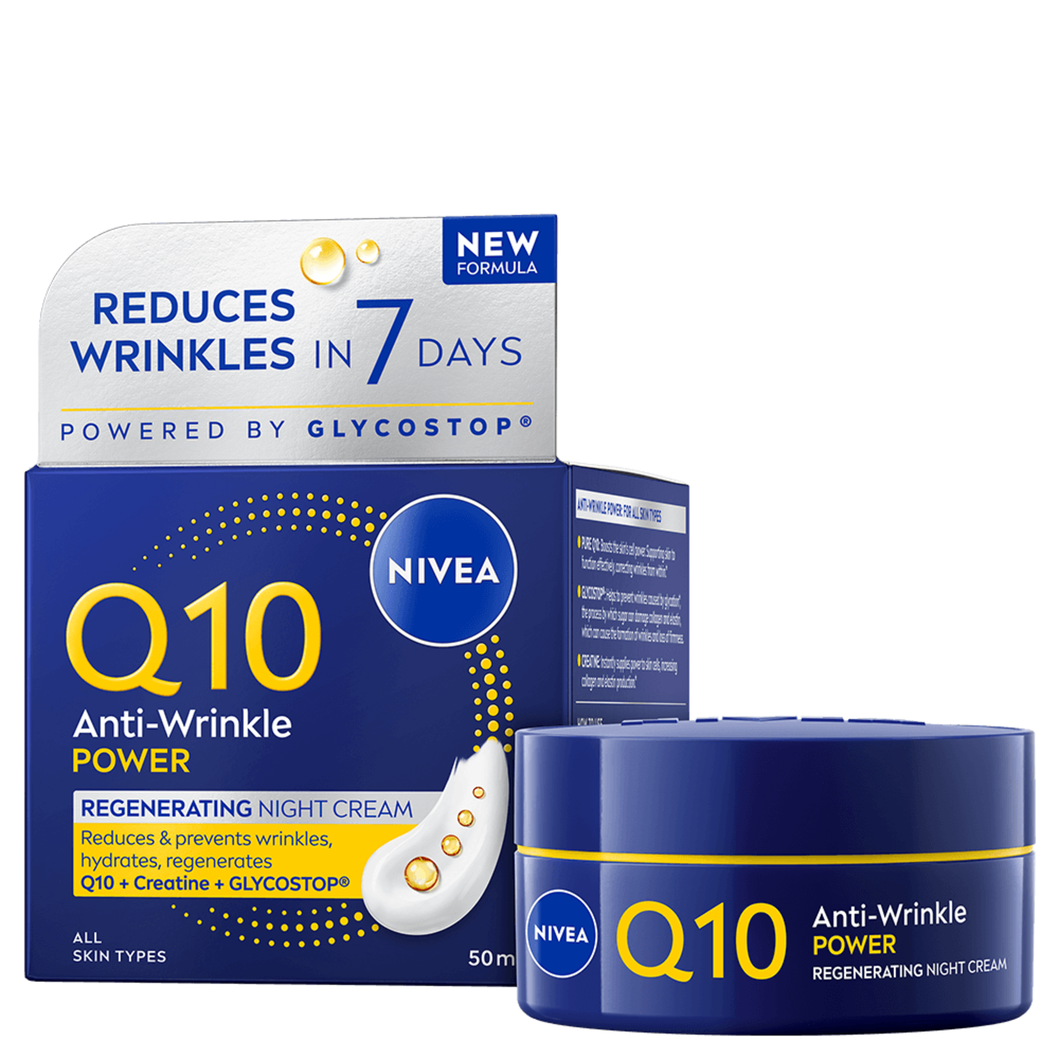 Alternativ bild 1 för NIVEA Q10 Power Replenishing Night Cream 50 ml