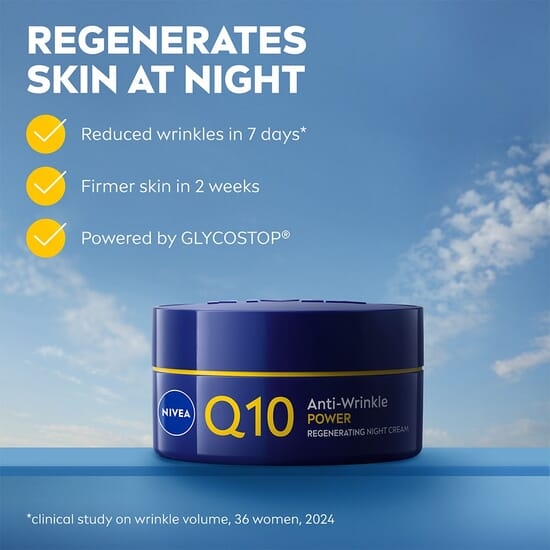 NIVEA Q10 Anti-Wrinkle Power Regenerating Night Cream 50 ml