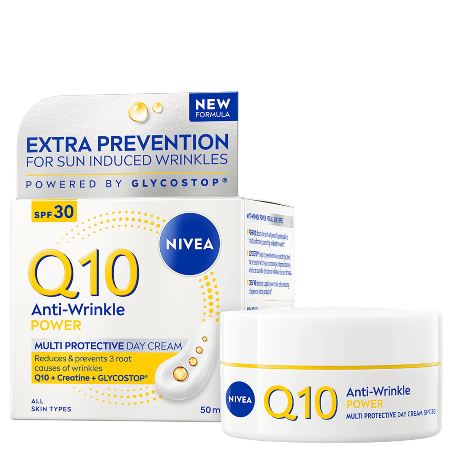 Alternativ bild 1 för NIVEA Q10 Power Firming Day Cream SPF30 50 ml