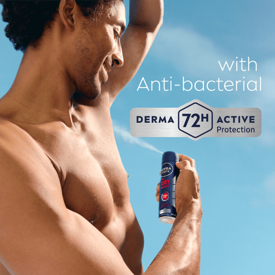 NIVEA MEN Antiperspirant Deo Spray Dry Impact 150 ml