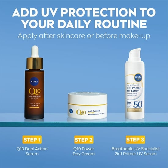 NIVEA SUN UV Face Specialist 2in1 Primer Daily UV Serum SPF50+ 30 ml