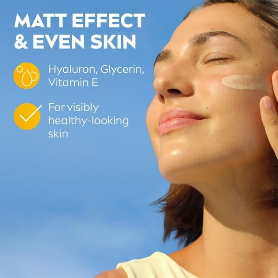 NIVEA SUN UV Face Specialist Ultra Light Daily Fluid, Light Tinted SPF 50+ 40 ml