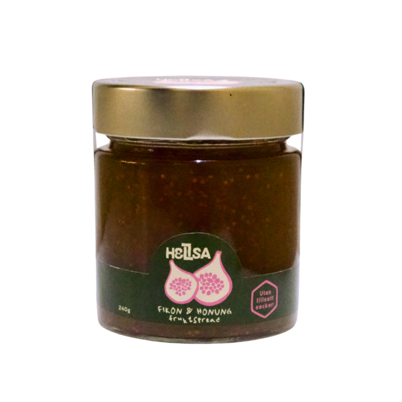 HELLSA Fikon & Honung Fruktspread 240 g