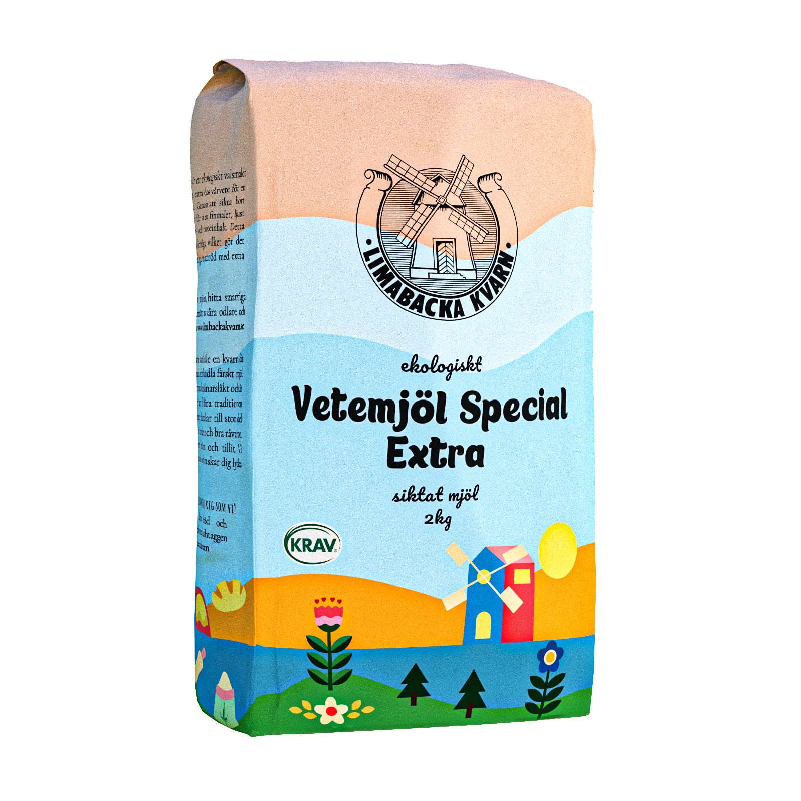 Limabacka Kvarn Vetemjöl Special Extra 2 kg 