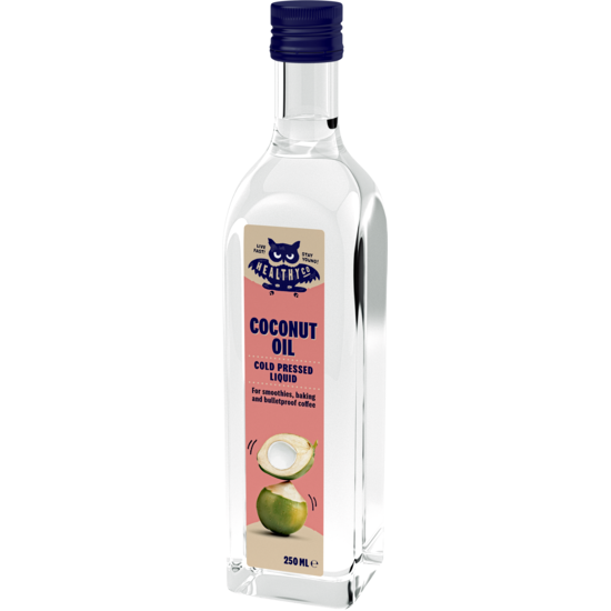 HealthyCo Liquid Coconut Oil Coldpressed 250 ml