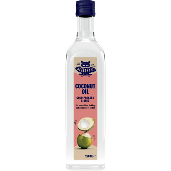 HealthyCo Liquid Coconut Oil Coldpressed 250 ml