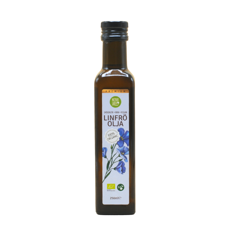 Mother Earth Linfröolja EKO 250 ml