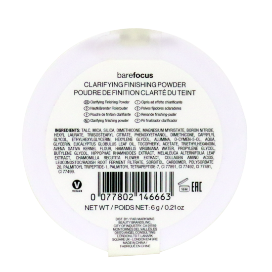 Wet n Wild Bare Focus Claryifying Finishing Powder Light/Medium 6 g
