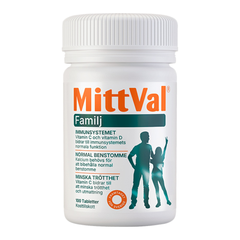 MittVal Familj 100 tabletter