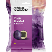 Nordiskt Lakritskök Viol & Choklad Lakrits 100 g