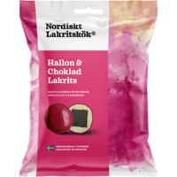 Nordiskt Lakritskök Hallon & Choklad Lakrits 100 g