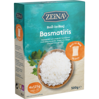 Zeinas Boil-in-Bag Basmati 4 x 125 g
