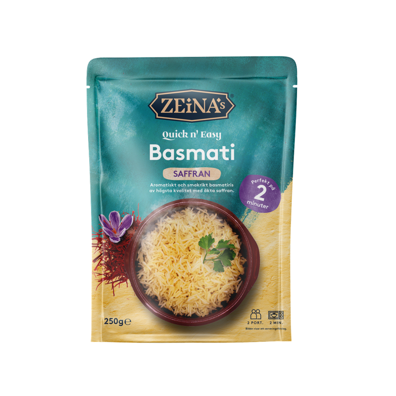 Zeinas Basmati Saffran Quick n' Easy 250 g