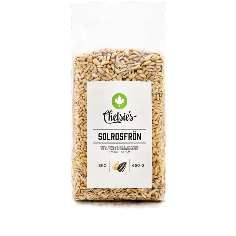 Chelsie’s Solrosfrön 650 g