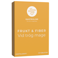 Gastroline Frukt & Fiber 30 tabletter