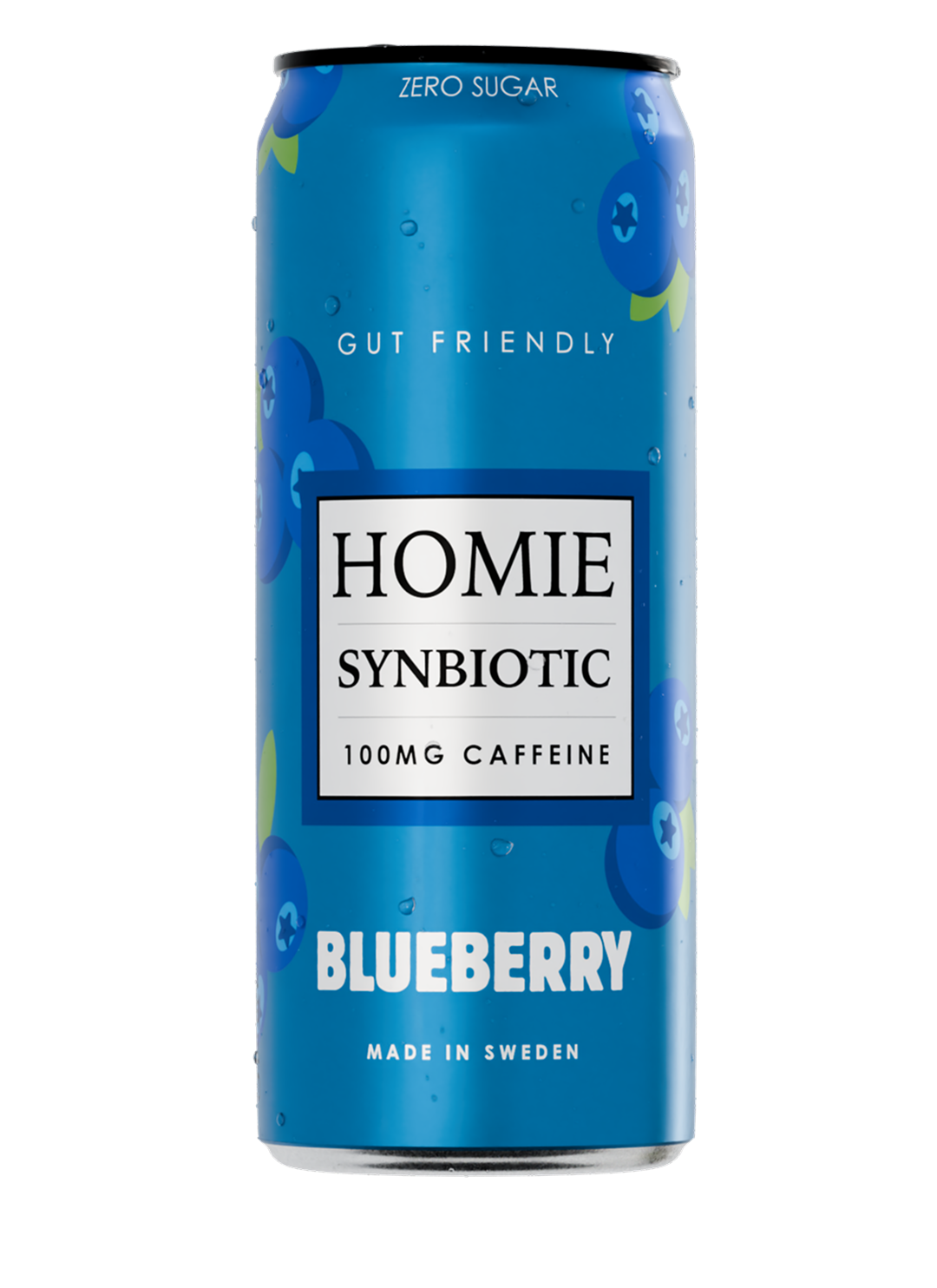 Homie Wake Up Synbiotic Blueberry 330 ml