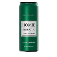Homie Wake Up Synbiotic Pear/Passion 330 ml