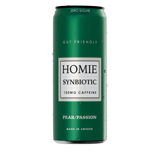 Homie Wake Up Synbiotic Pear/Passion 330 ml