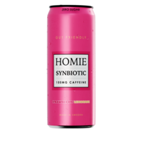 Homie Wake up Synbiotic Strawberry Lemonade 330 ml