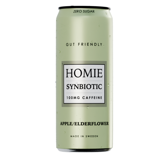 Homie Wake Up Synbiotic Apple/Elderflower 330 ml