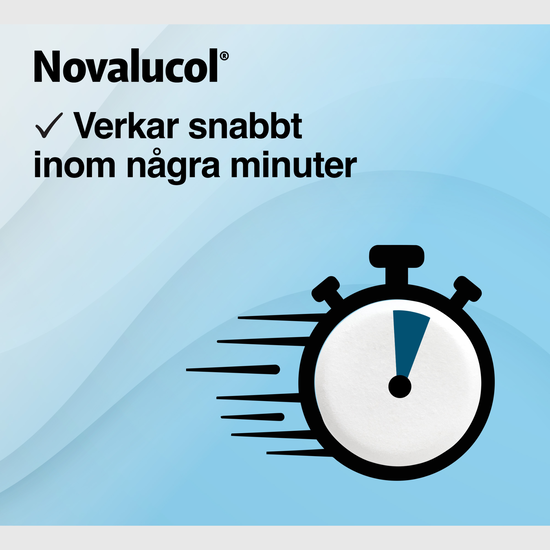 Novalucol, tuggtablett 100 st