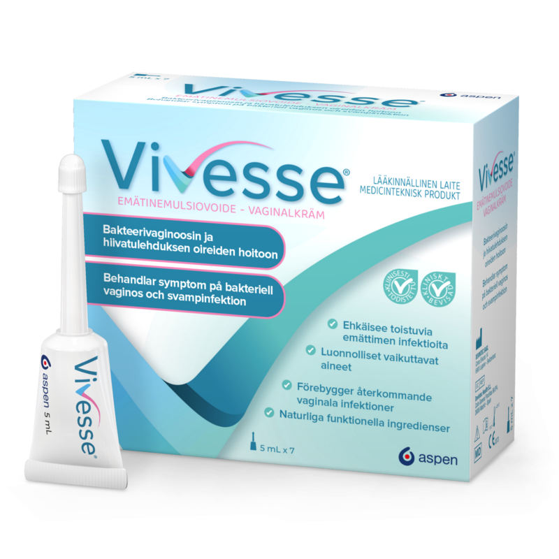 Vivesse Vaginalkräm 7 x 5 ml